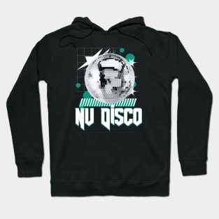 NU DISCO - ball (blue) Hoodie